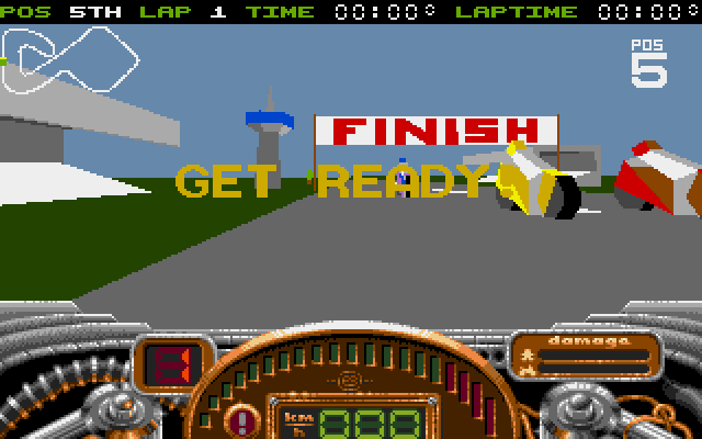 No Second Prize Race Start - Amiga