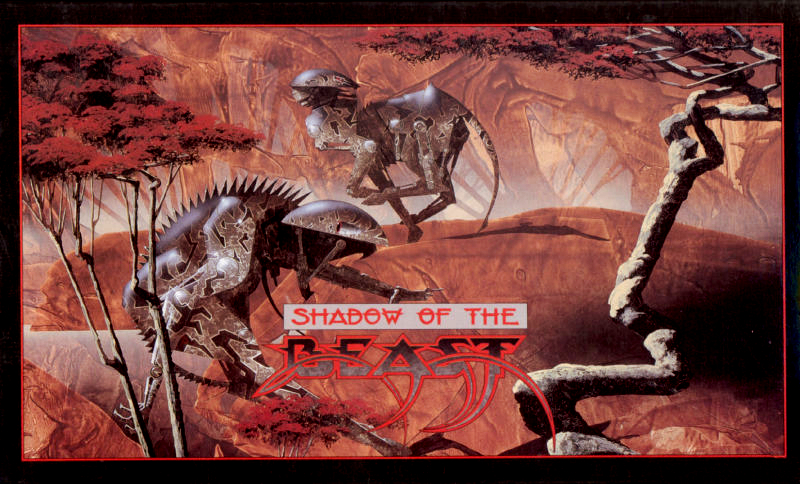 Roger Dean's amazing Shadow of the Beast cover