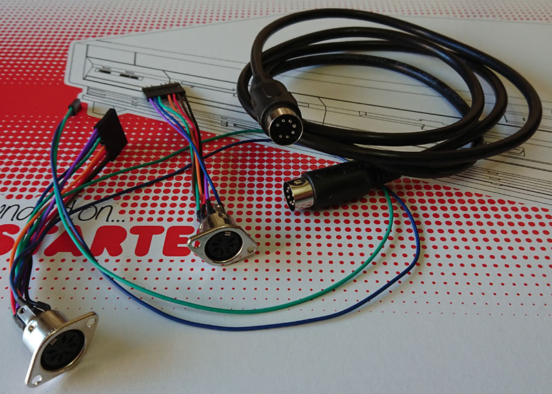 Checkmate A1500 Plus Keyboard Cables
