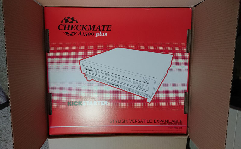 Checkmate A1500 Plus Opened Shipping Box