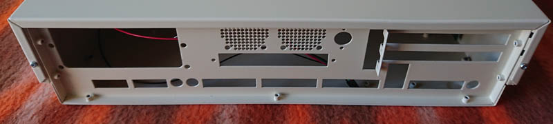 Checkmate A1500 Plus Rear of Case